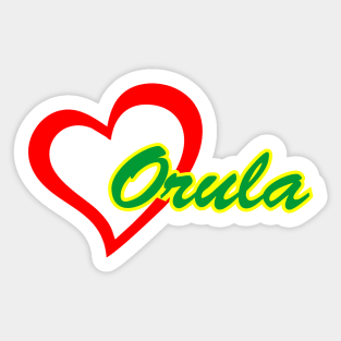 Orula Sticker